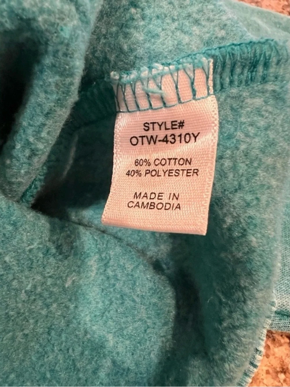 Zenana Acid Wash Hoodie Palazzo Pants Matching Set Teal Medium EUC